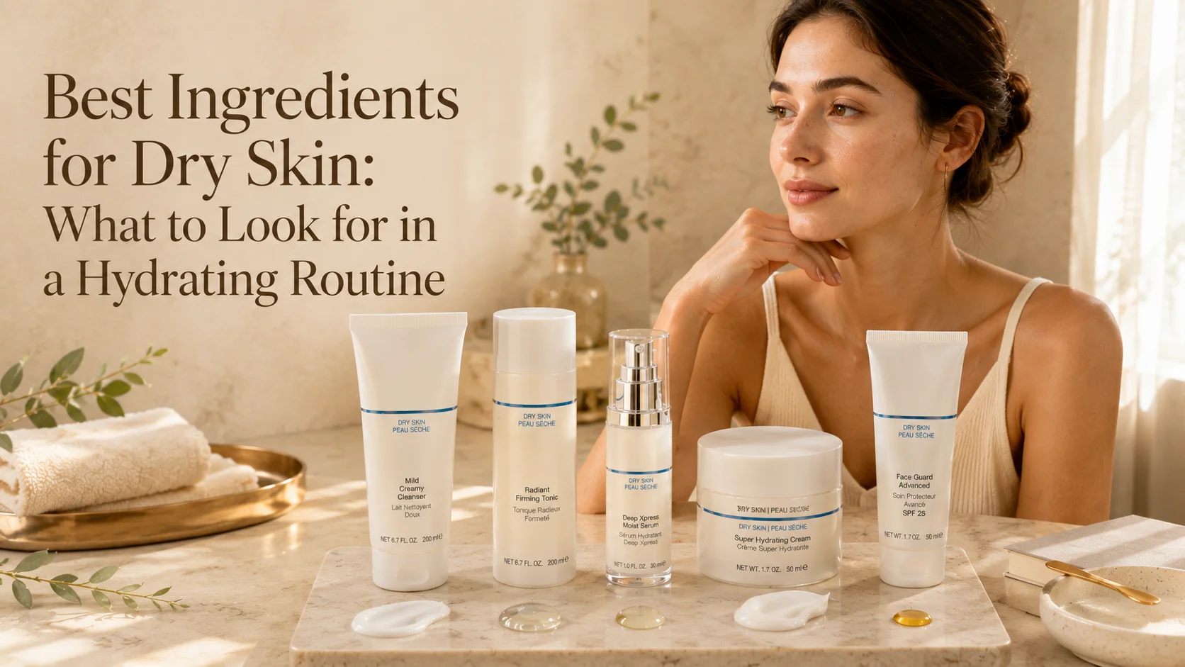 Best Ingredients for Dry Skin: What to Look for in a Hydrating Routine