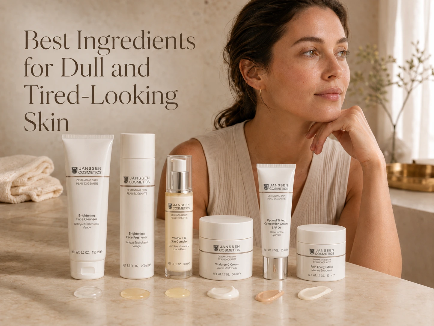Best Ingredients for Dull and Tired-Looking Skin