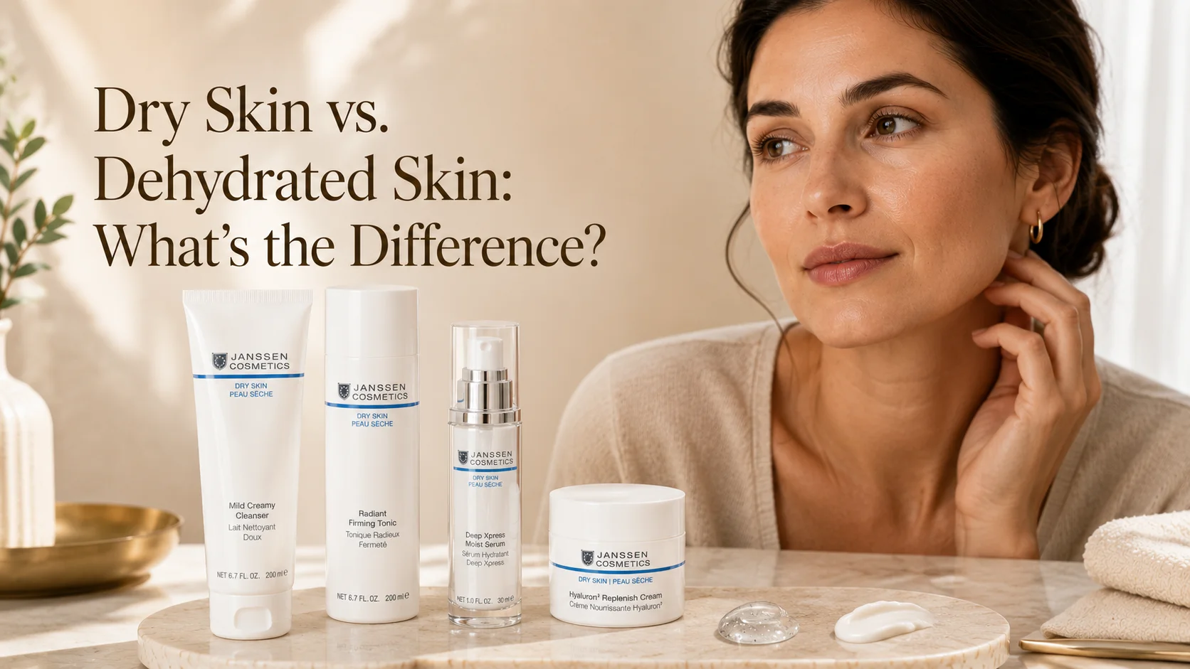 Dry Skin vs. Dehydrated Skin: What’s the Difference?