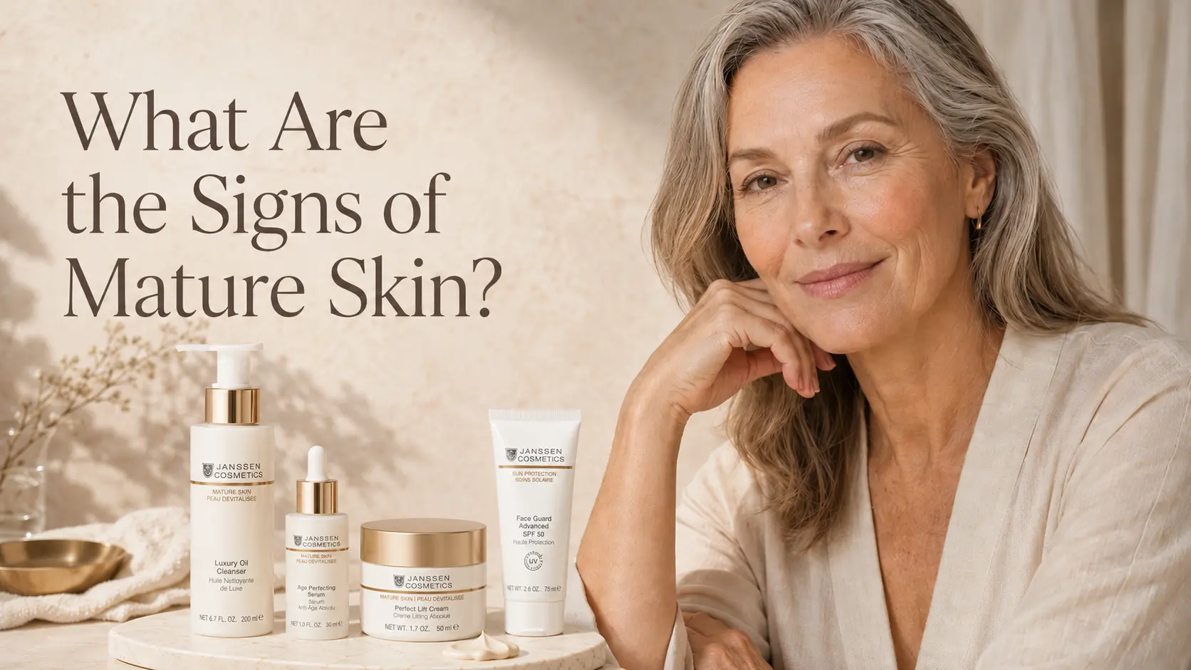 What Are the Signs of Mature Skin?