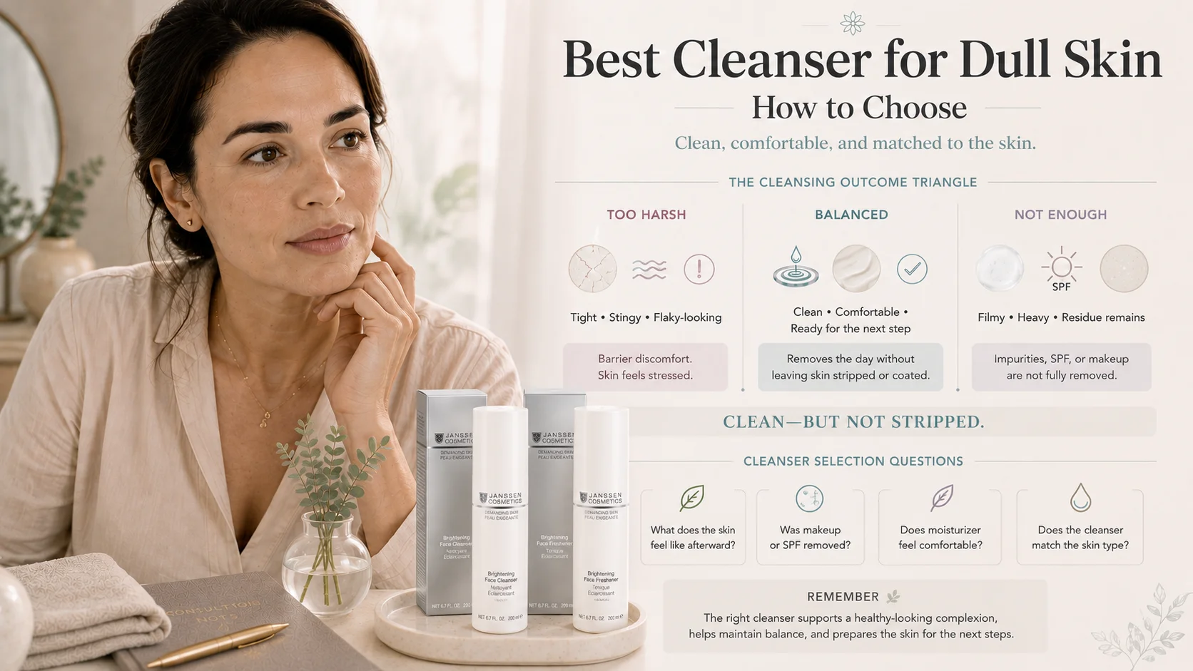 How to Choose the Best Cleanser for Dull Skin