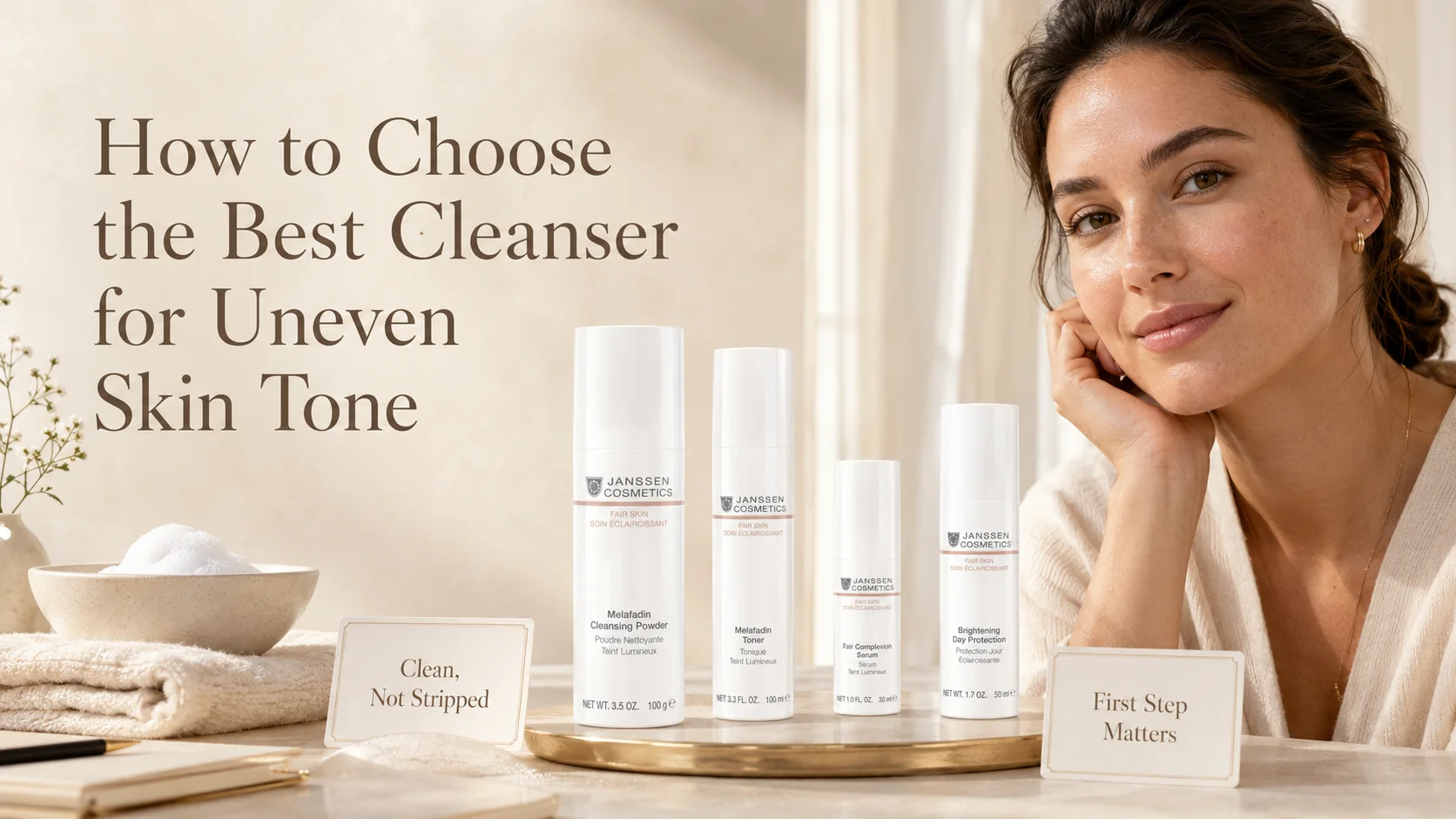 How to Choose the Best Cleanser for Uneven Skin Tone