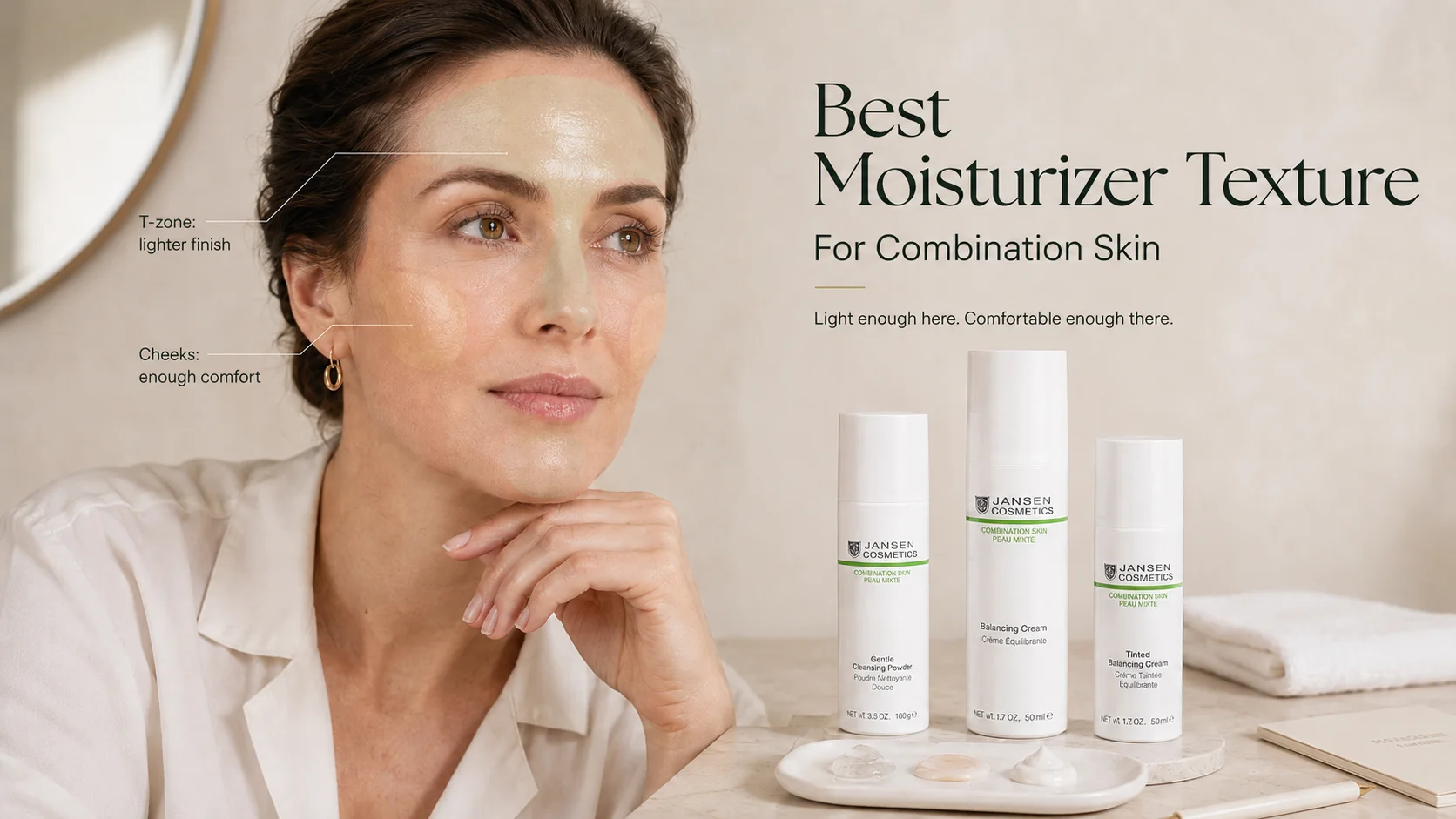 Best Moisturizer Texture for Combination Skin