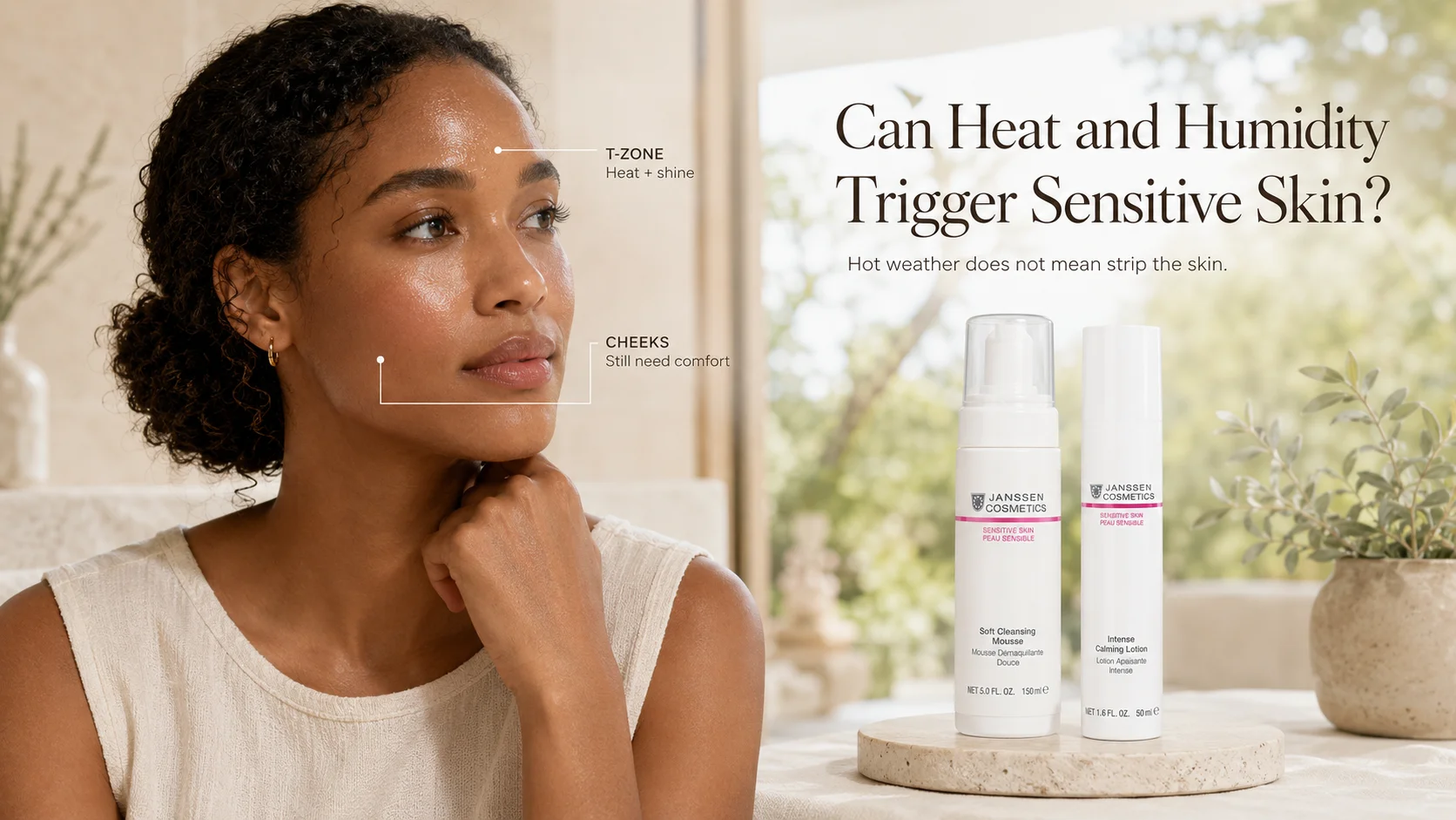 Can Heat and Humidity Trigger Sensitive Skin?