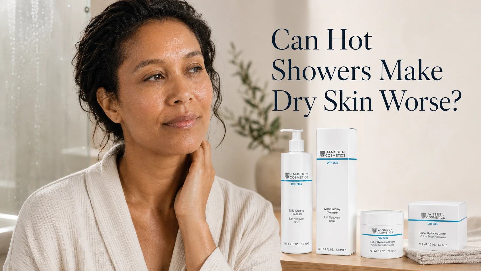 Can Hot Showers Make Dry Skin Worse?
