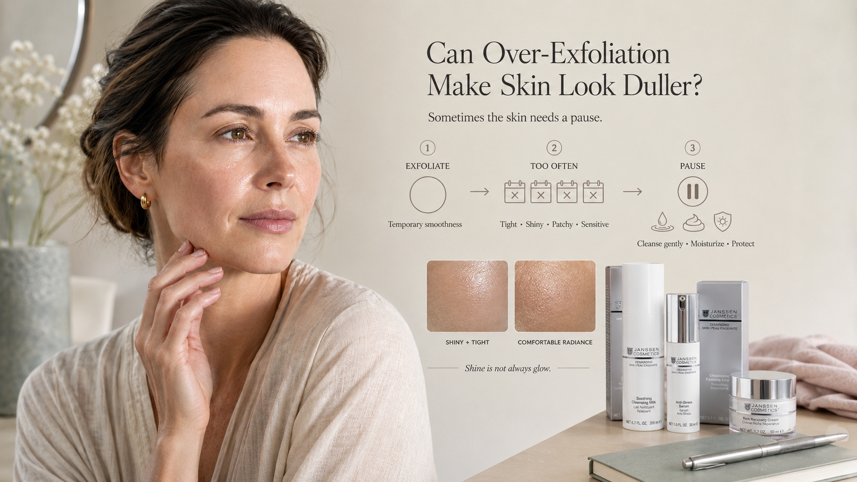 Can Over-Exfoliation Make Skin Look Duller?