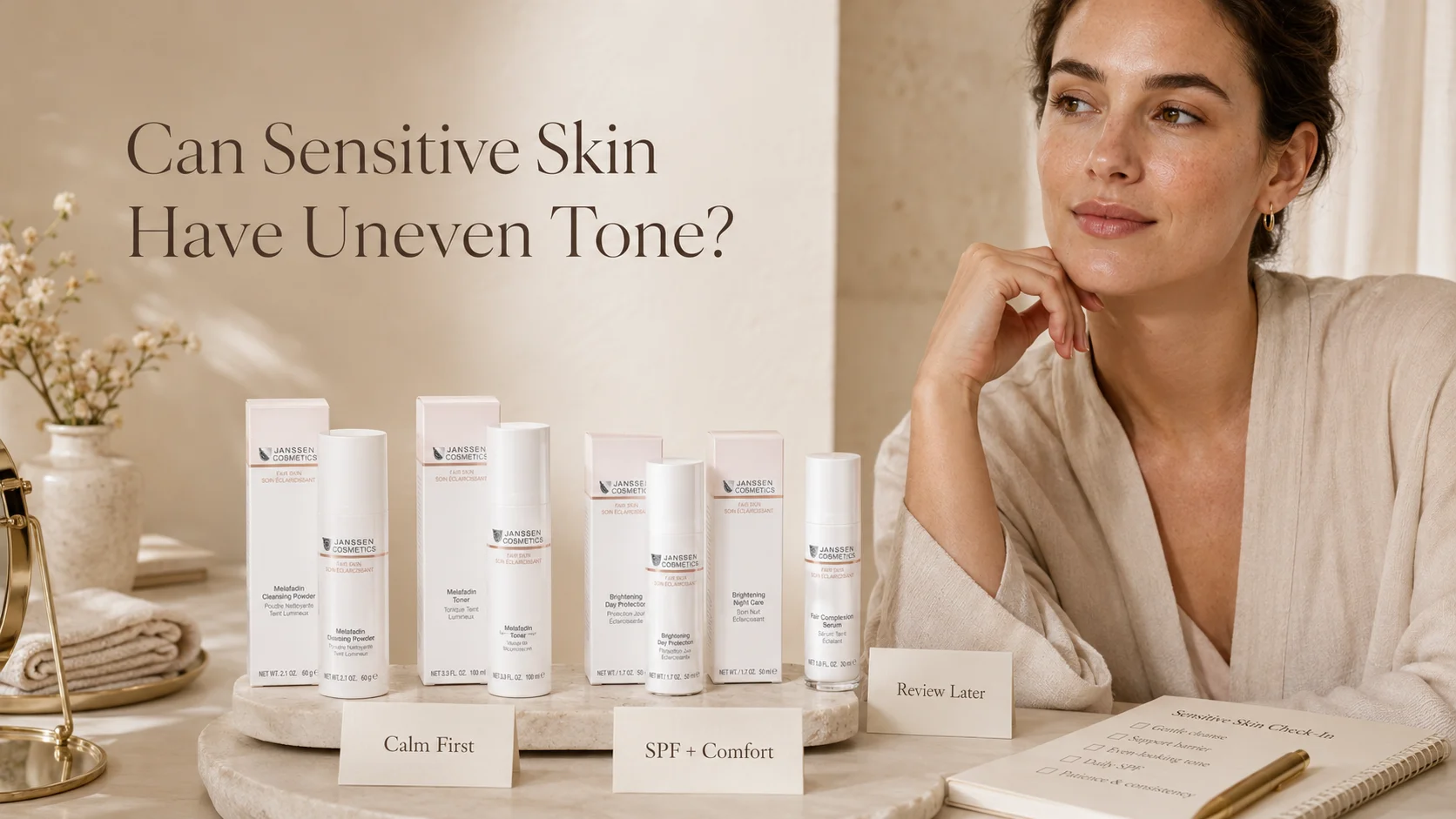 Can Sensitive Skin Have Uneven Tone?