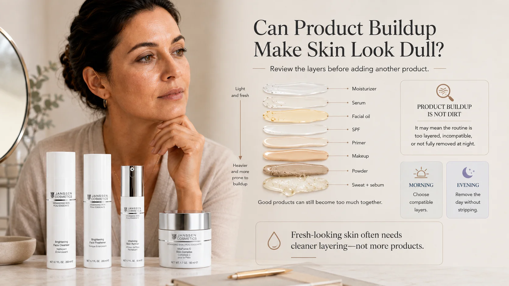 Can Skincare Product Buildup Make Skin Look Dull?