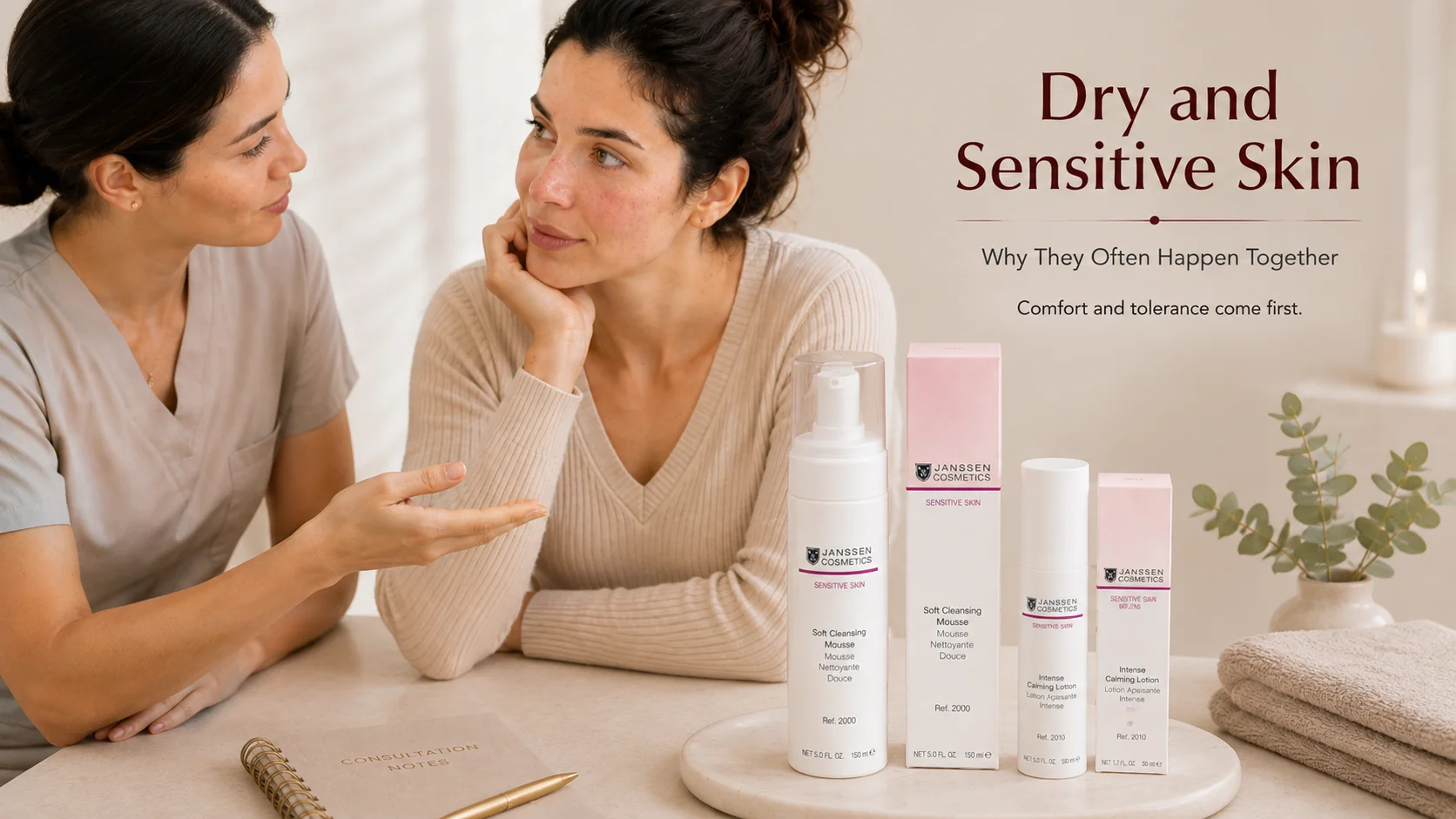 Dry and Sensitive Skin: Why They Often Happen Together