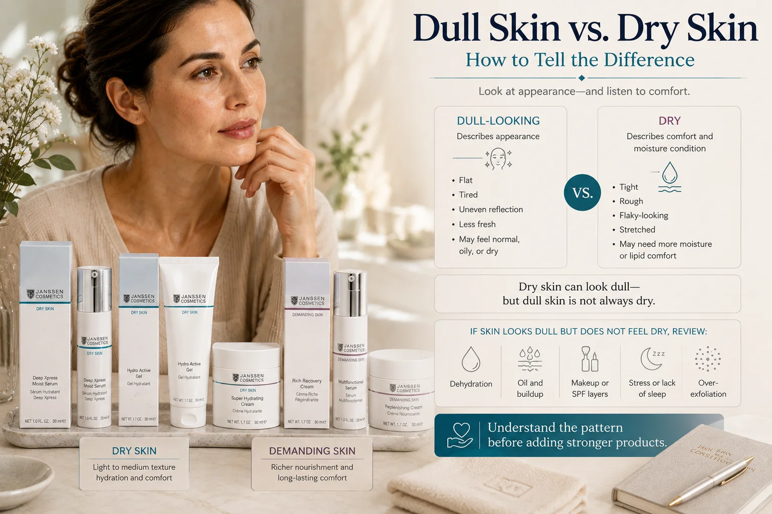 Dull Skin vs. Dry Skin: How to Tell the Difference