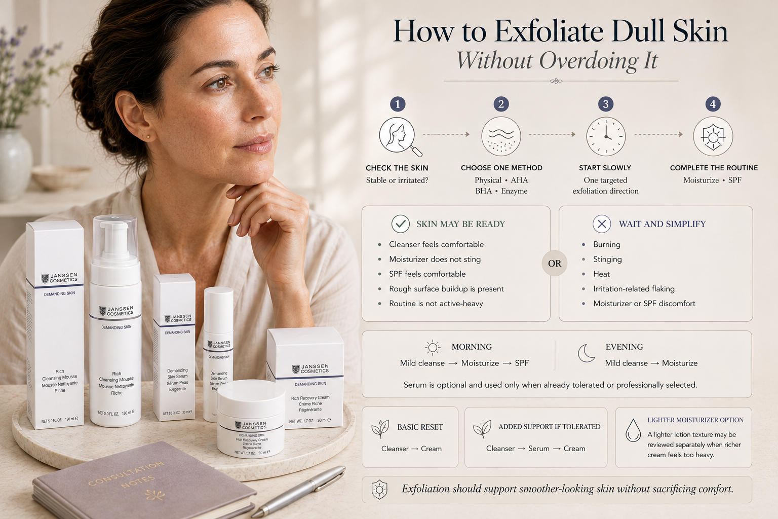 How to Exfoliate Dull Skin Without Overdoing It