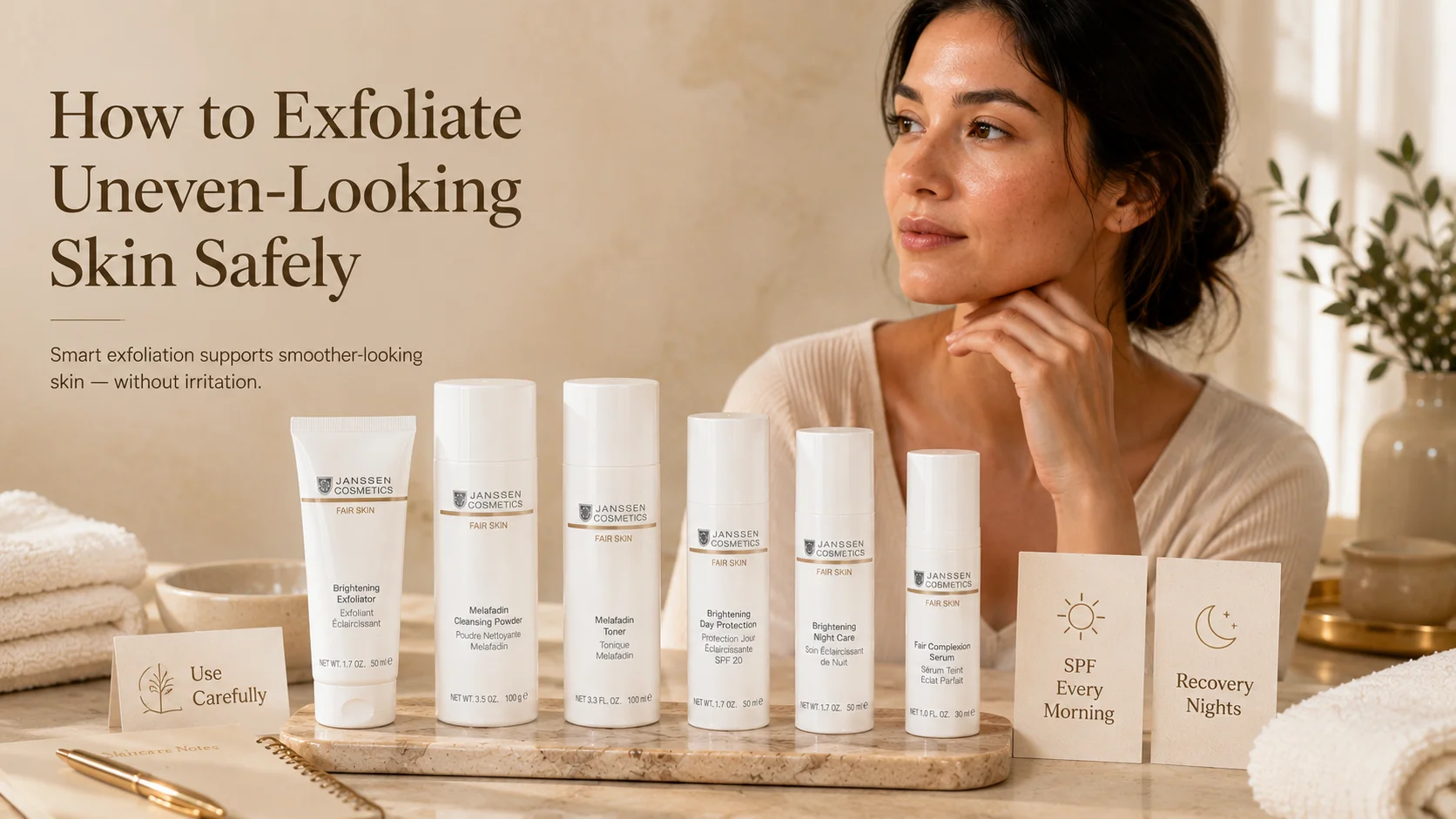 How to Exfoliate Uneven-Looking Skin Safely