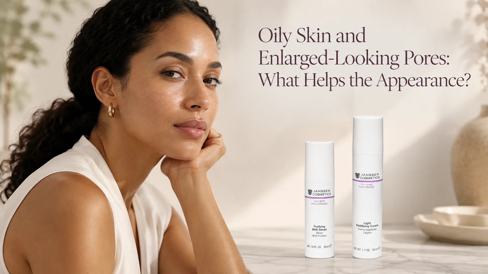 Oily Skin and Enlarged-Looking Pores: What Helps the Appearance?