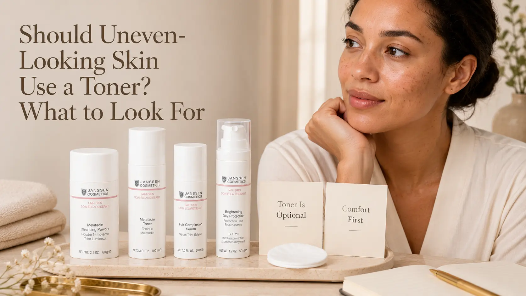 Should Uneven-Looking Skin Use a Toner? What to Look For