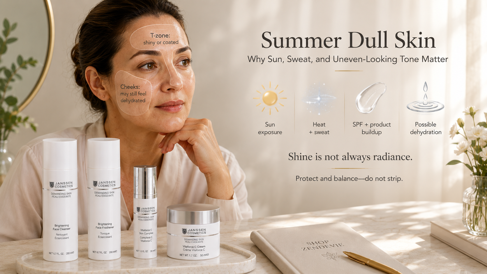 Summer Dull Skin: Why Sun, Sweat, and Uneven-Looking Tone Matter