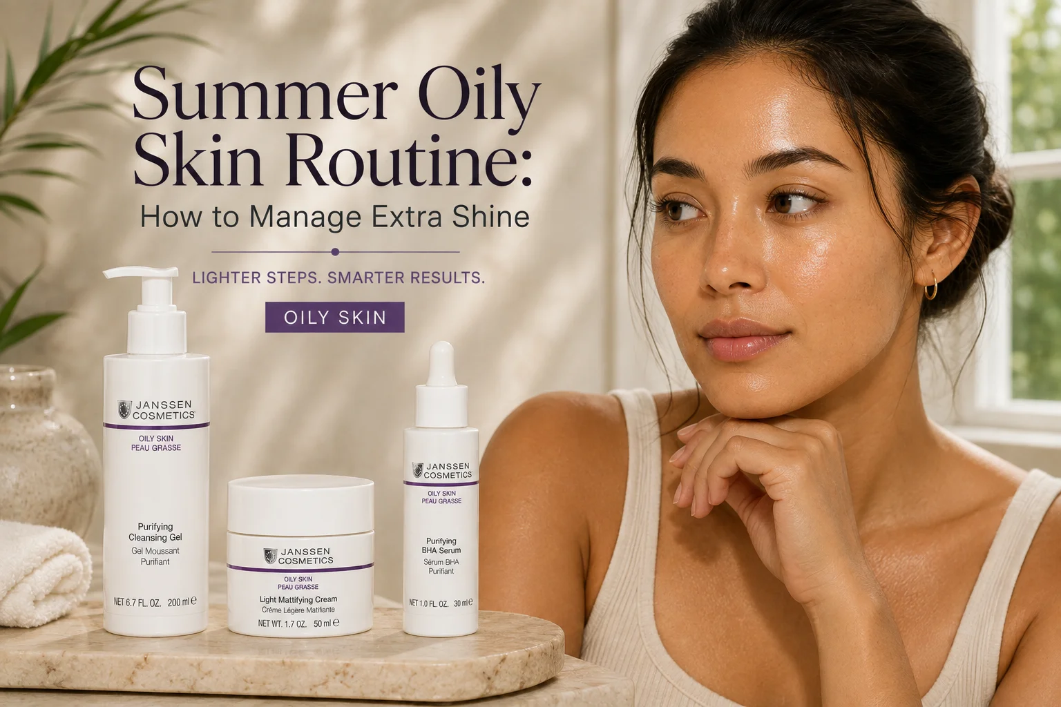 Summer Oily Skin Routine: How to Manage Extra Shine