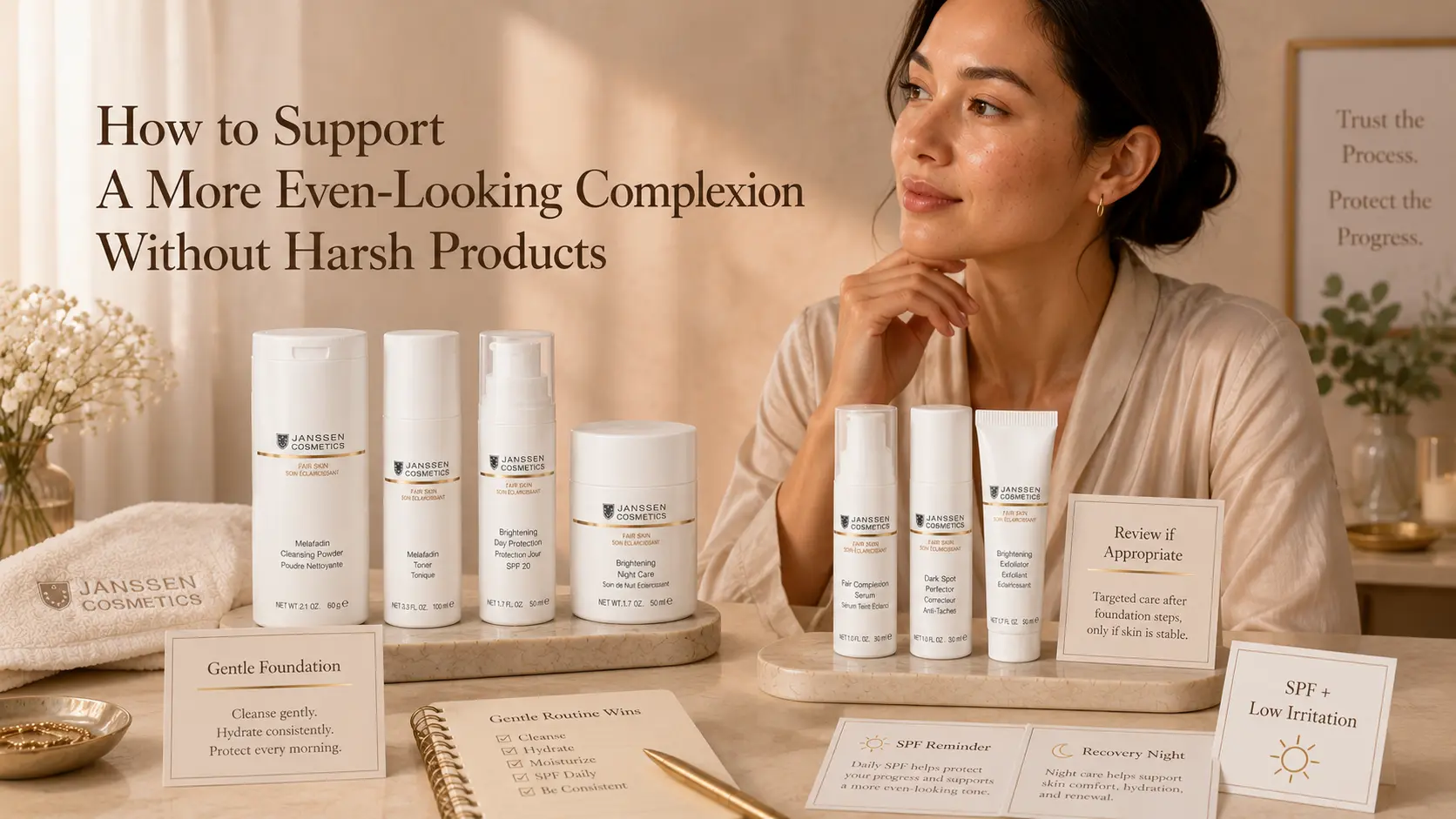 How to Support a More Even-Looking Complexion Without Harsh Products