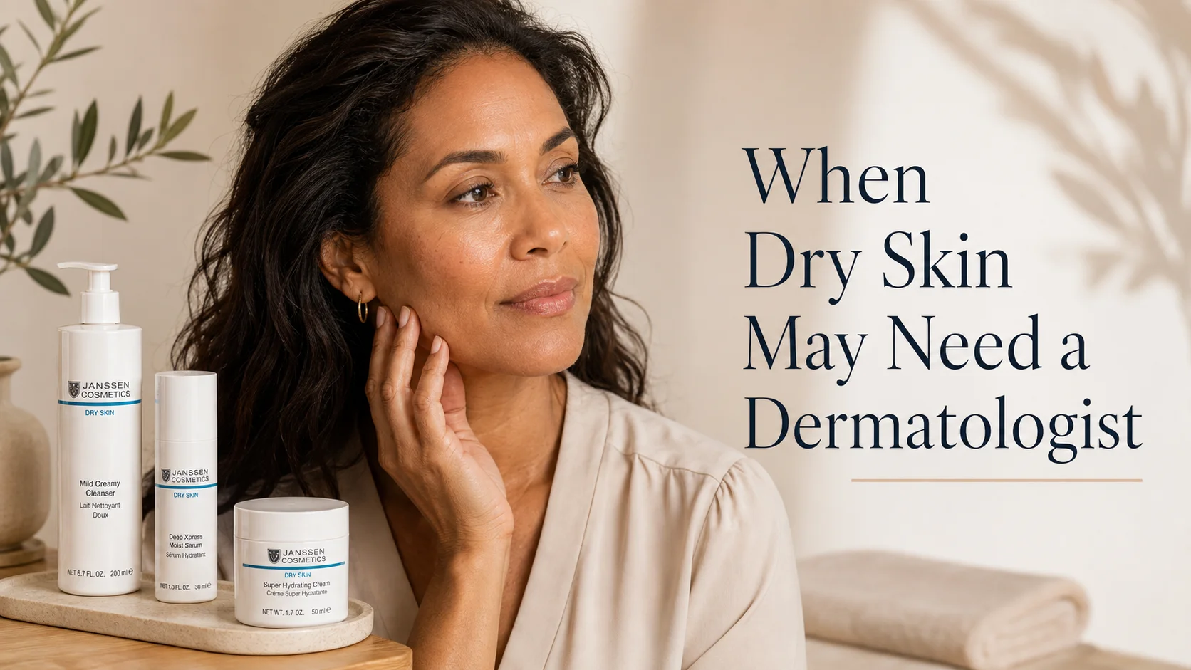 When Dry Skin May Need a Dermatologist