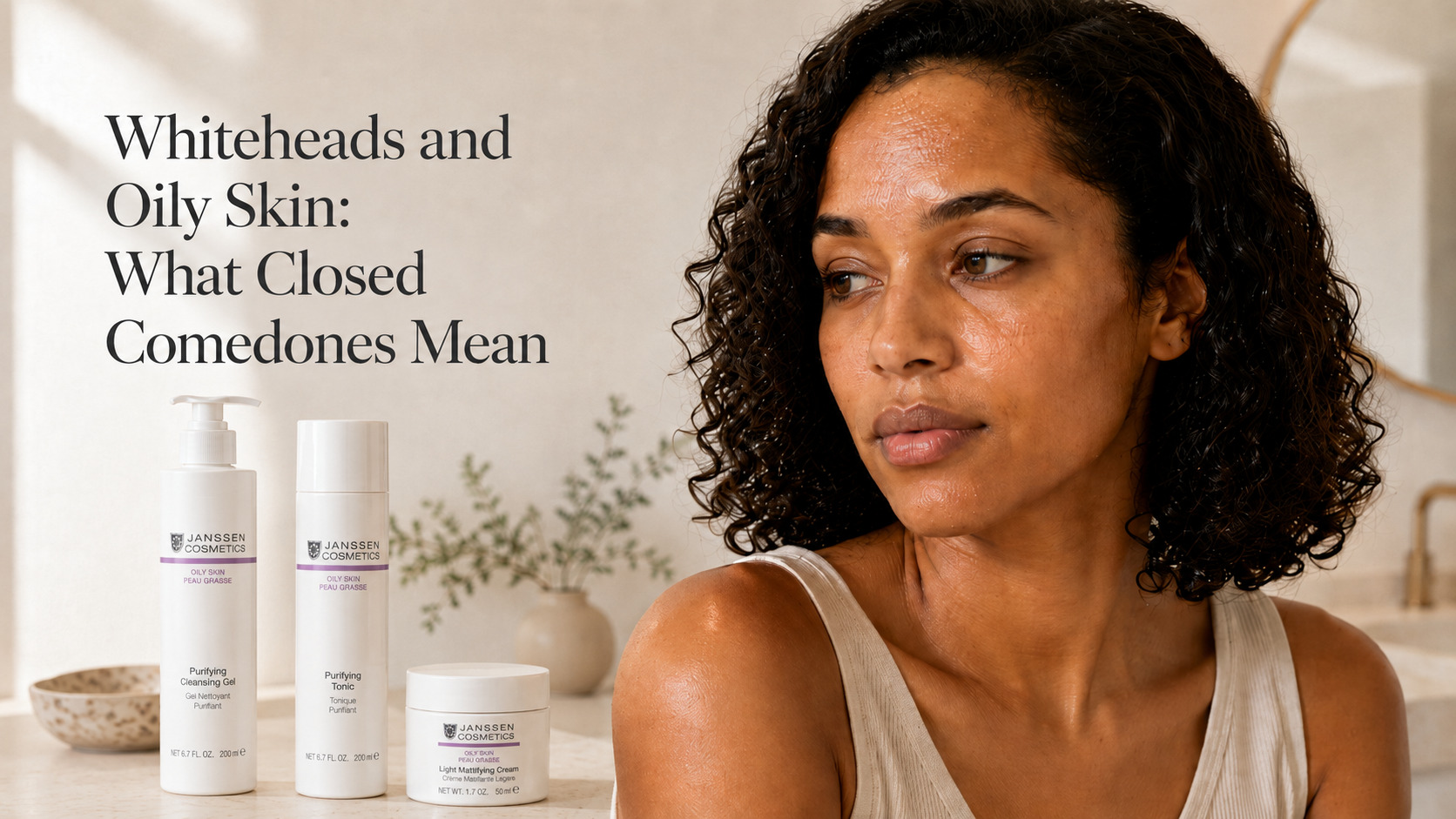 Whiteheads and Oily Skin: What Closed Comedones Mean
