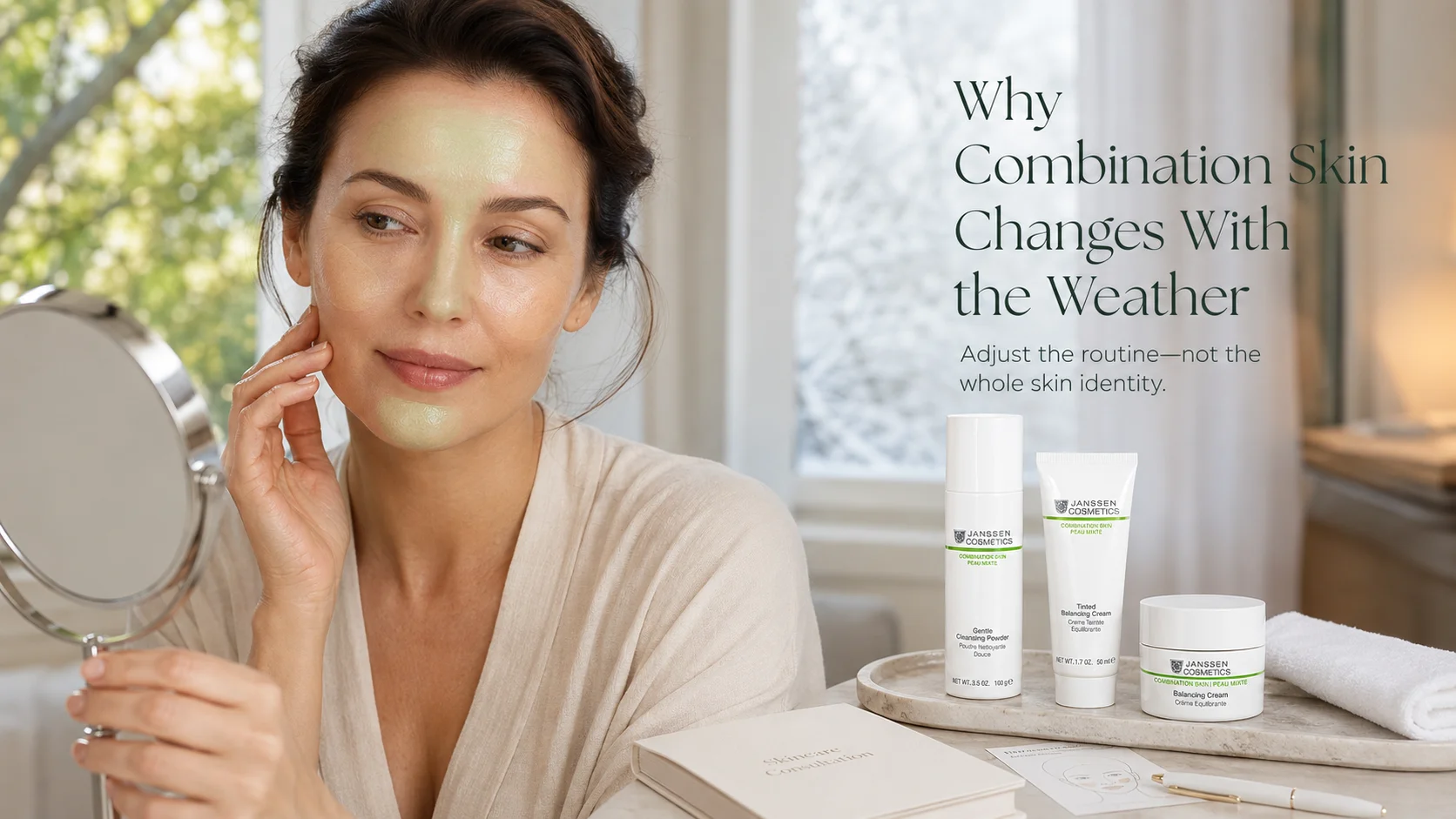 Why Combination Skin Changes With the Weather