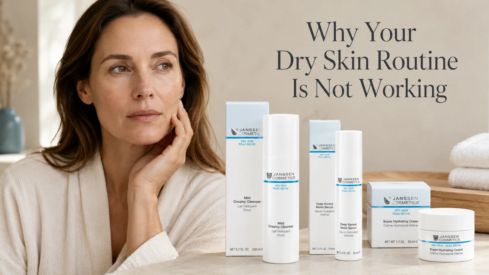 Why Your Dry Skin Routine Is Not Working