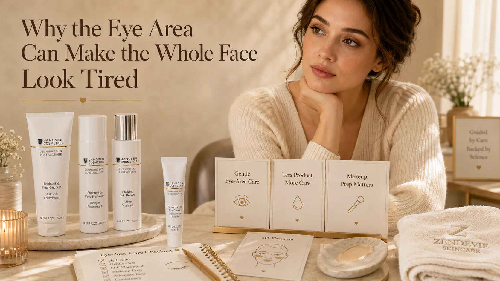 Why the Eye Area Can Make the Whole Face Look Tired