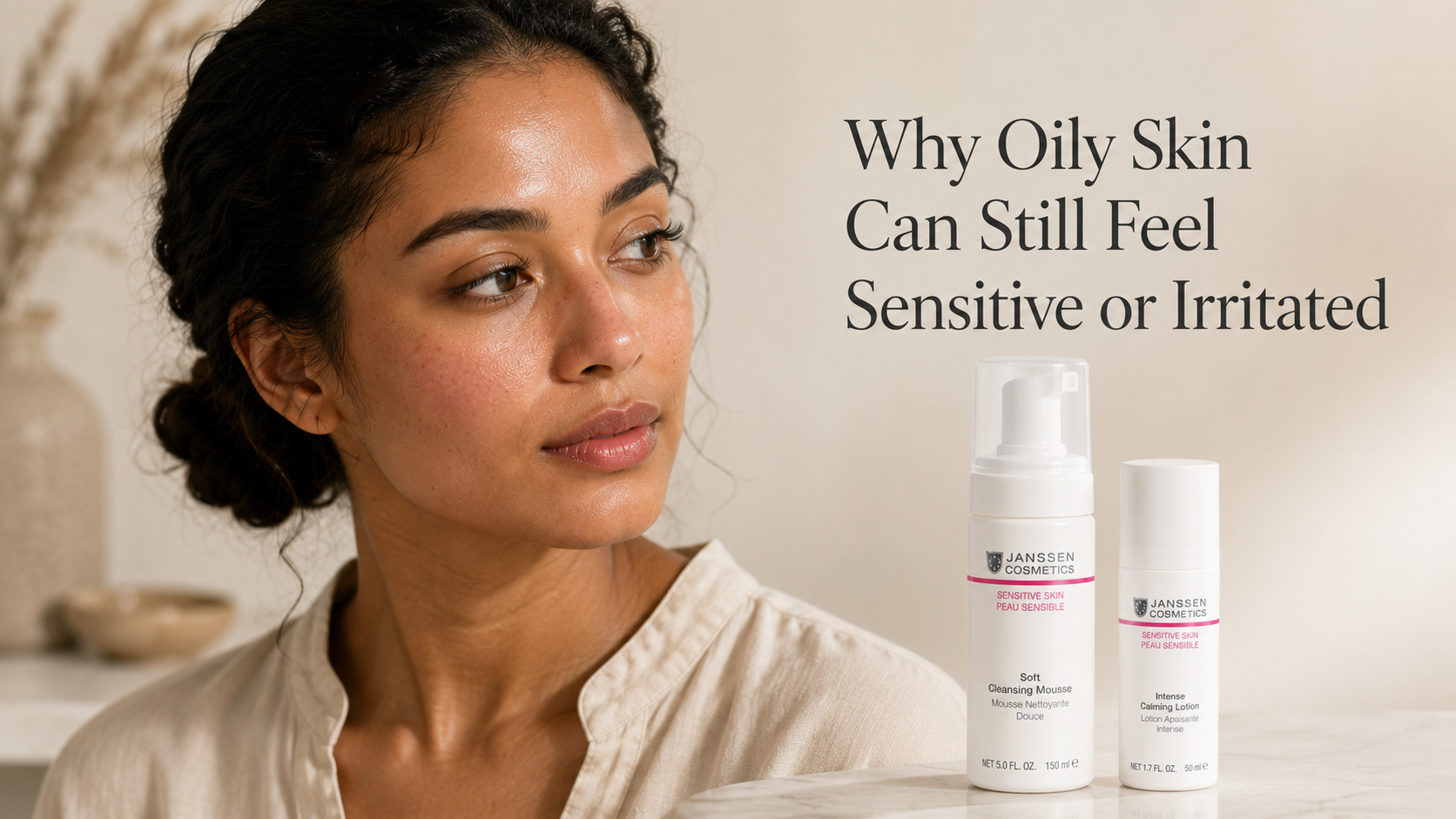 Why Oily Skin Can Still Feel Sensitive or Irritated