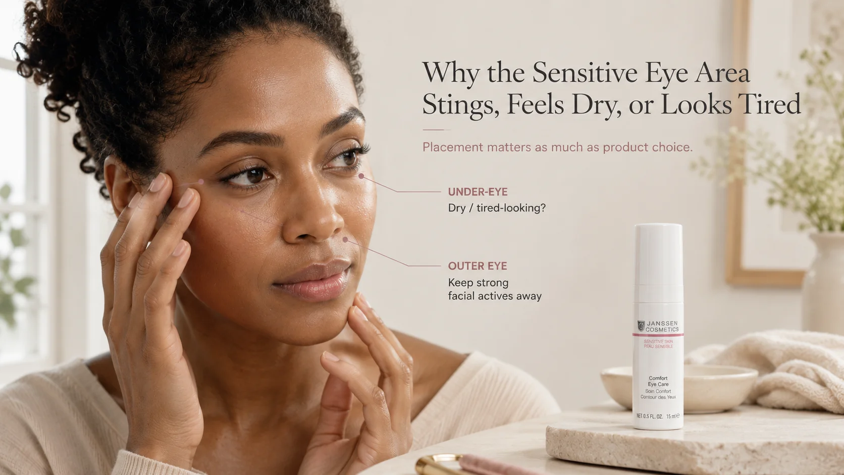 Why the Sensitive Eye Area Stings, Feels Dry, or Looks Tired