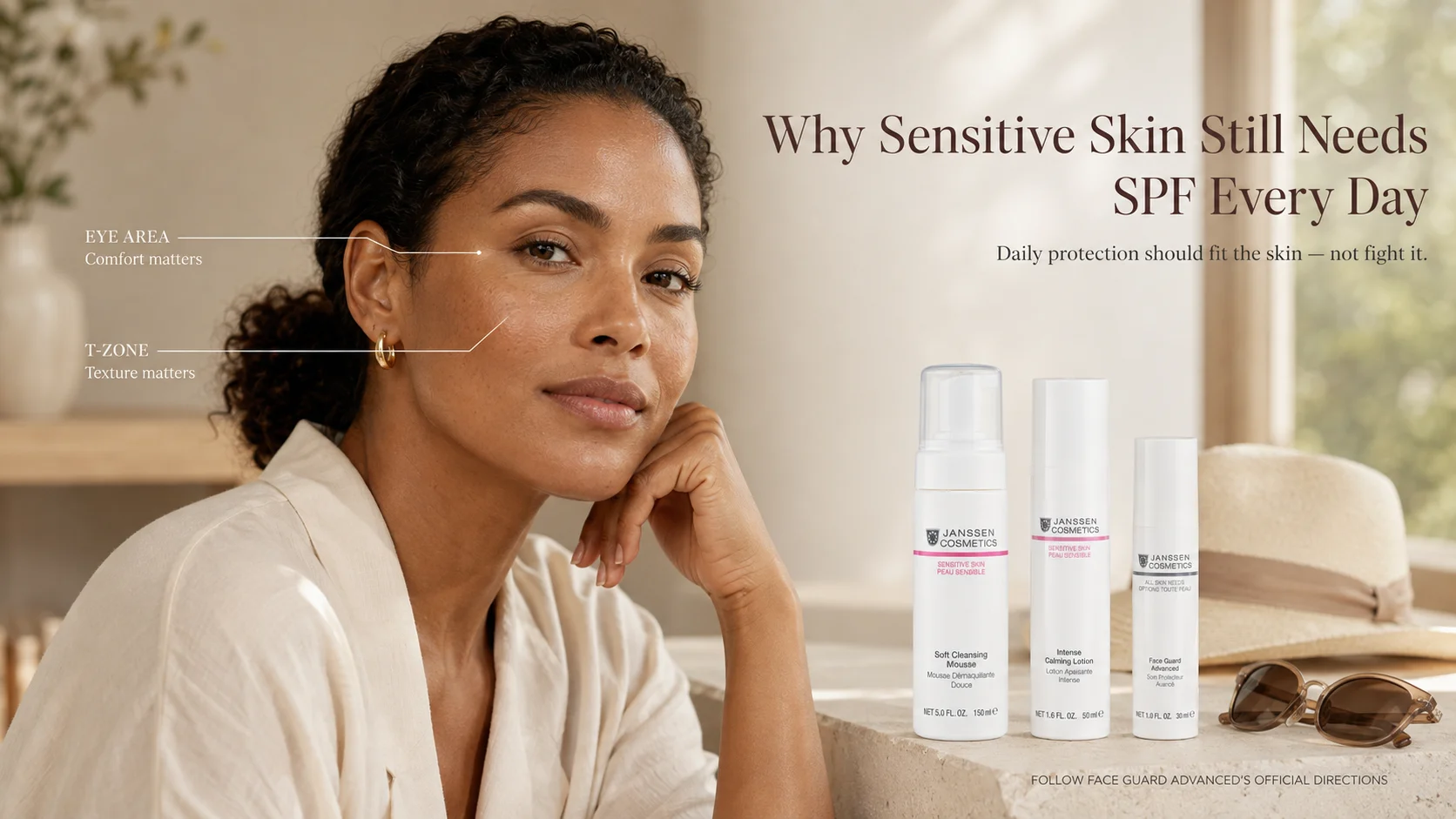 Why Sensitive Skin Still Needs SPF Every Day