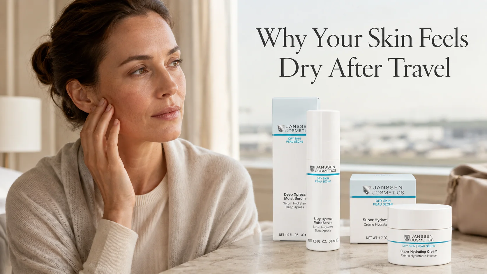 Why Your Skin Feels Dry After Travel