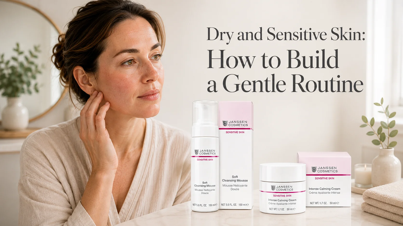 Dry and Sensitive Skin: How to Build a Gentle Routine