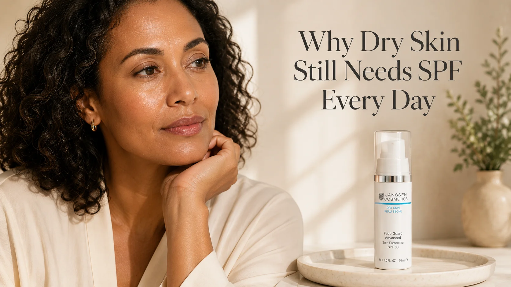 Why Dry Skin Still Needs SPF Every Day